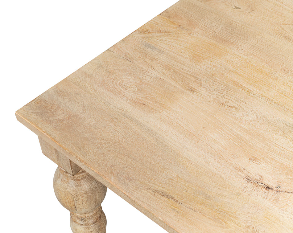 Jocelyn Dining Table, Square by Sarreid Ltd - view 6