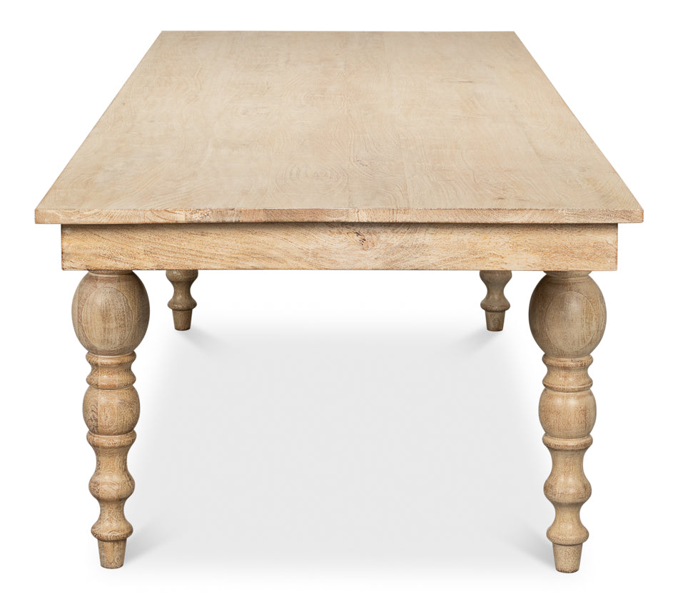 Jocelyn Dining Table, Rectangle by Sarreid Ltd - view 8