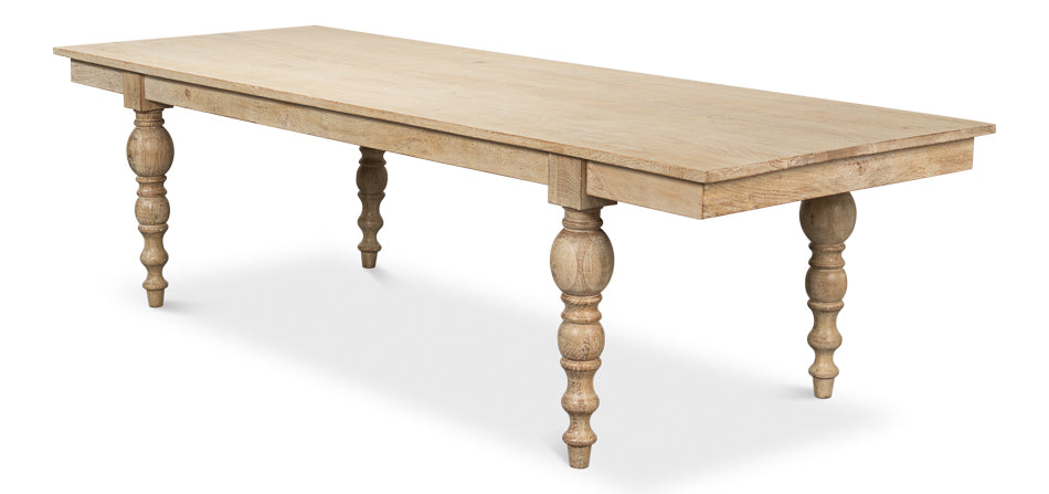 Jocelyn Dining Table, Rectangle by Sarreid Ltd - view 3
