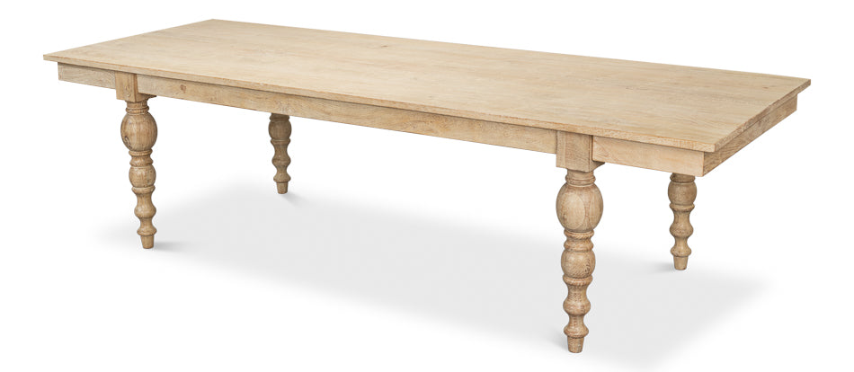 Jocelyn Dining Table, Rectangle by Sarreid Ltd - view 4