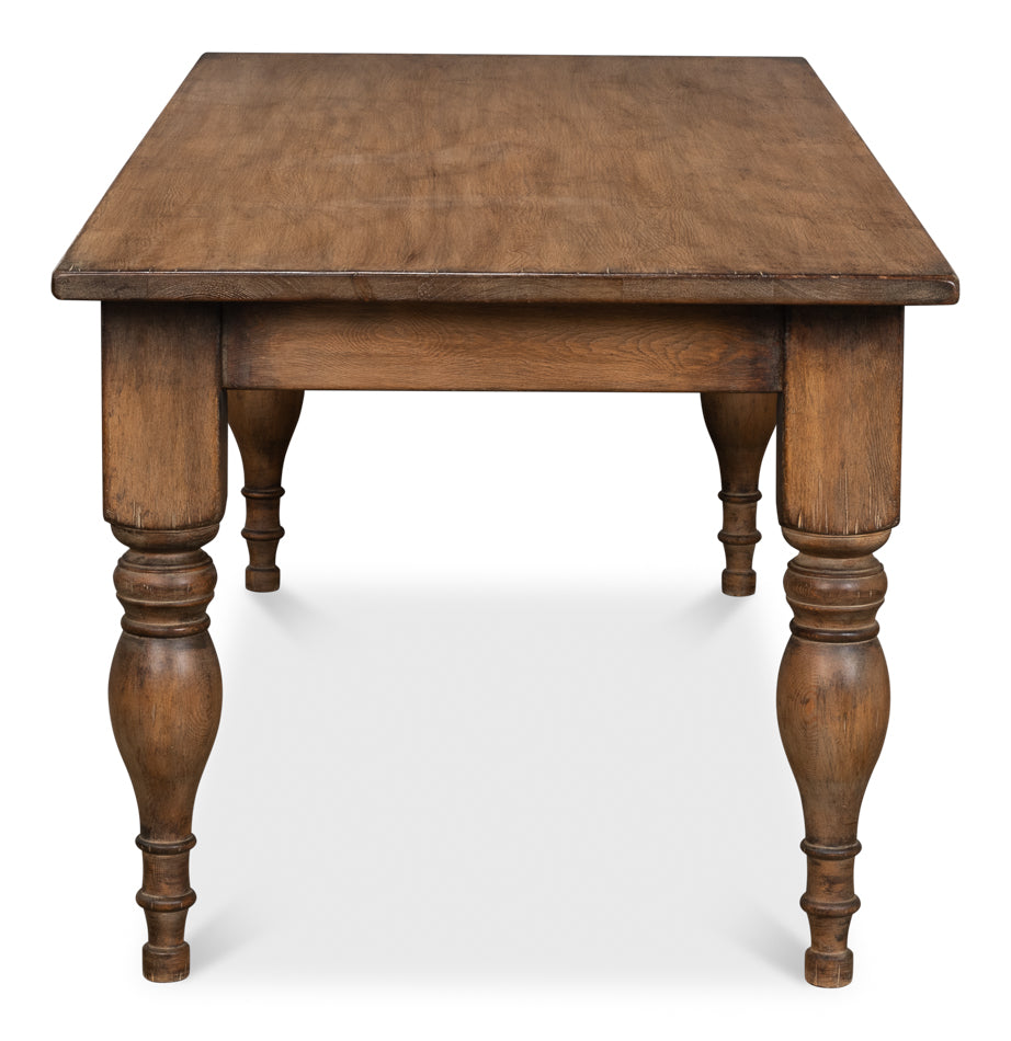 Gabby Dining Table, Brown by Sarreid Ltd - view 8