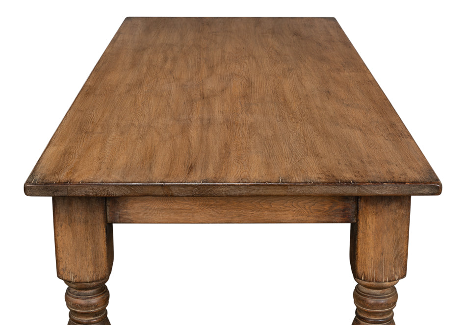 Gabby Dining Table, Brown by Sarreid Ltd - view 9