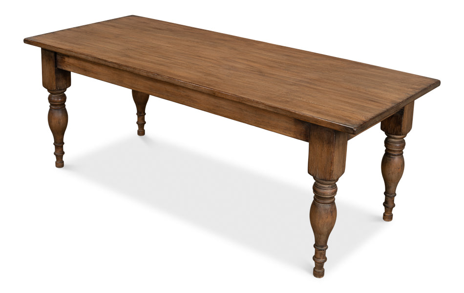 Gabby Dining Table, Brown by Sarreid Ltd - view 4