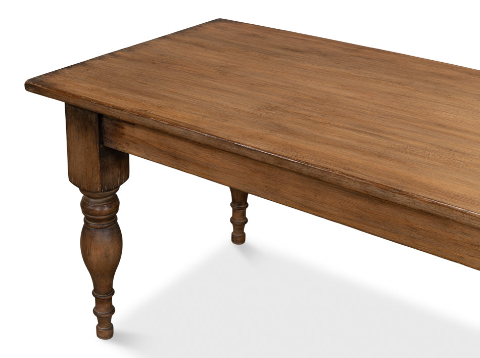 Gabby Dining Table, Brown by Sarreid Ltd - view 6
