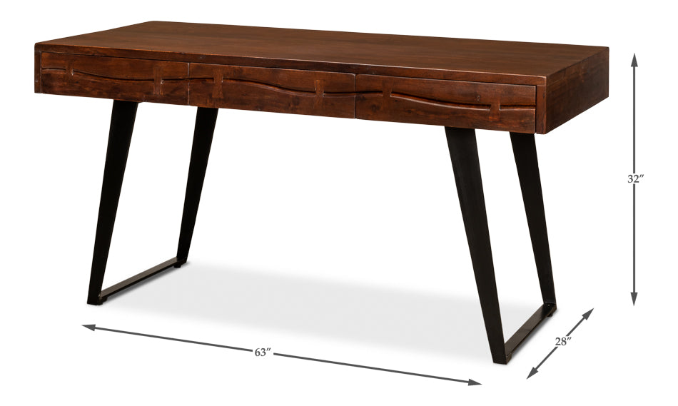 Genius Empire Desk by Sarreid Ltd - view 7