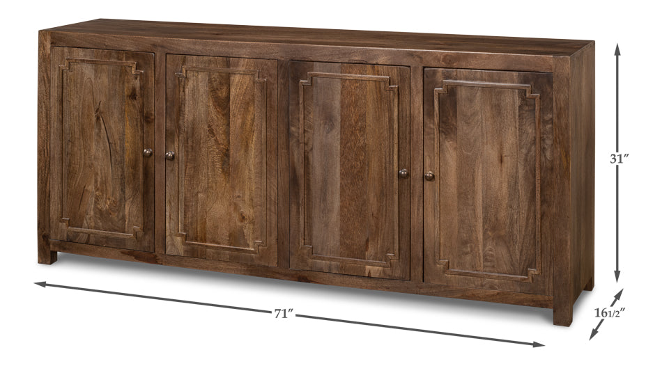 Benedict Sideboard by Sarreid Ltd - view 7
