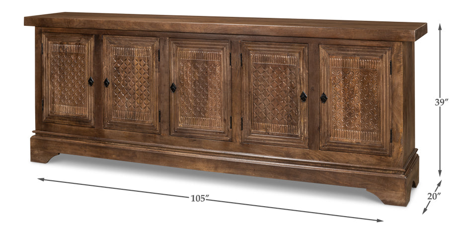 Gentry Sideboard by Sarreid Ltd - view 7