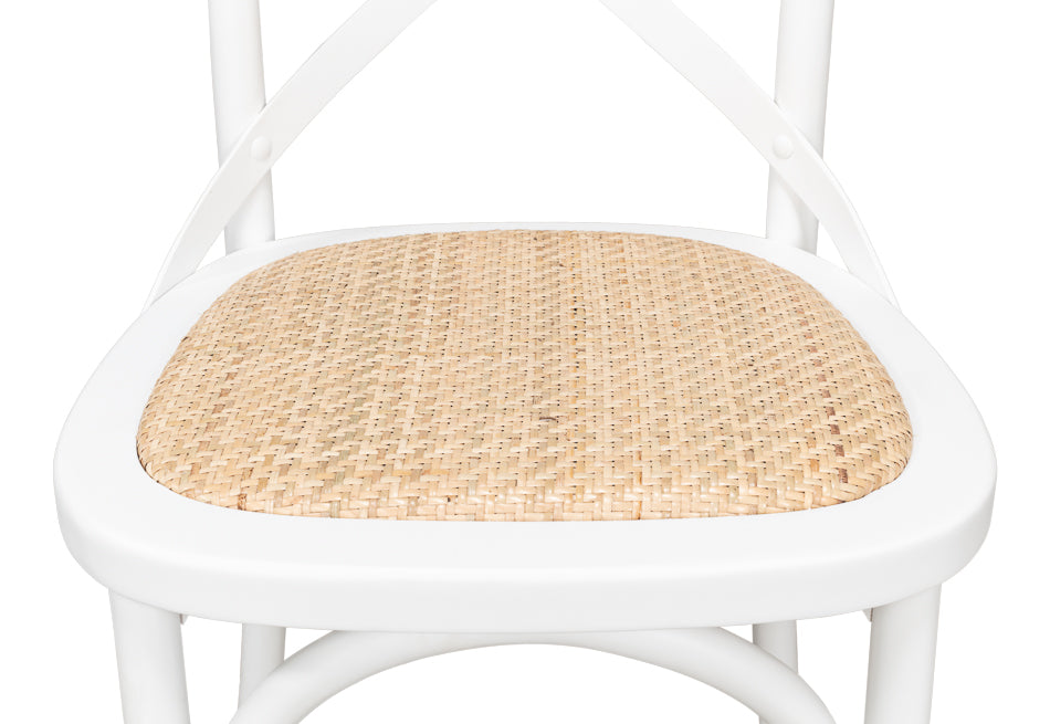 Tuileries Side Chair, White by Sarreid Ltd - view 9