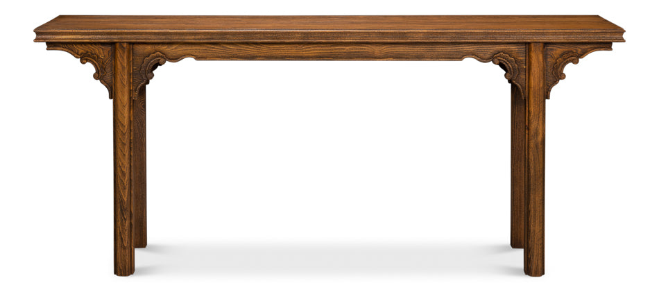 Equestrian Console Table by Sarreid Ltd - view 2