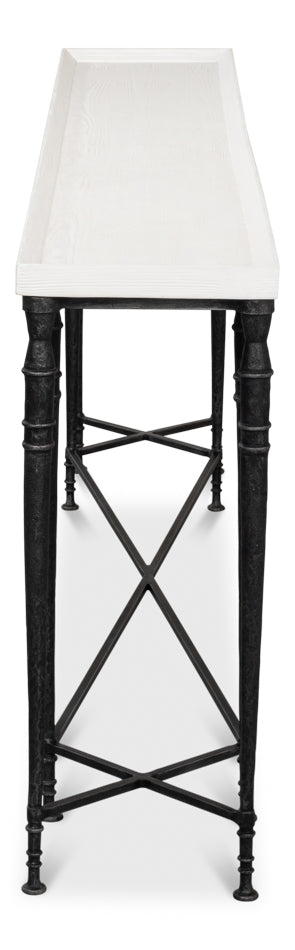 Nathaniel Elegance Console Table by Sarreid Ltd - view 8