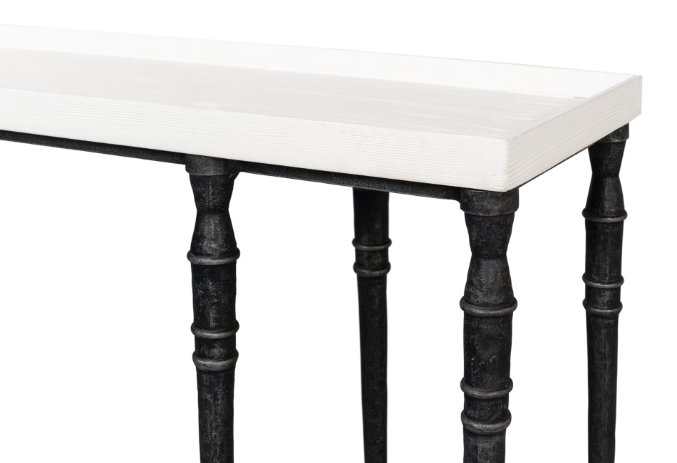 Nathaniel Elegance Console Table by Sarreid Ltd - view 9