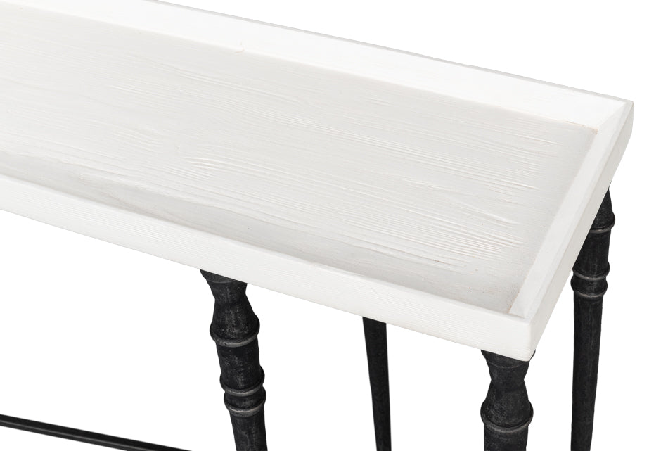 Nathaniel Elegance Console Table by Sarreid Ltd - view 12