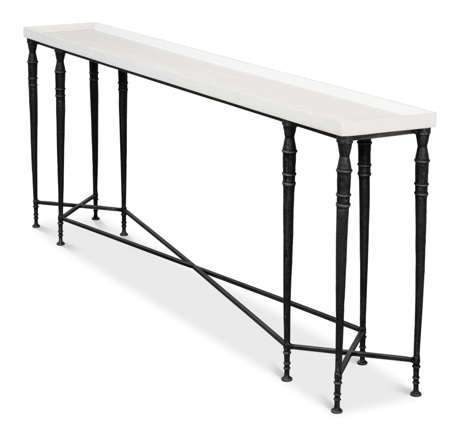 Nathaniel Elegance Console Table by Sarreid Ltd - view 3