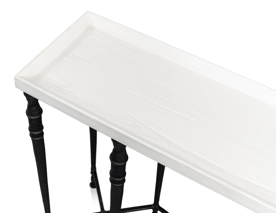 Nathaniel Elegance Console Table by Sarreid Ltd - view 5