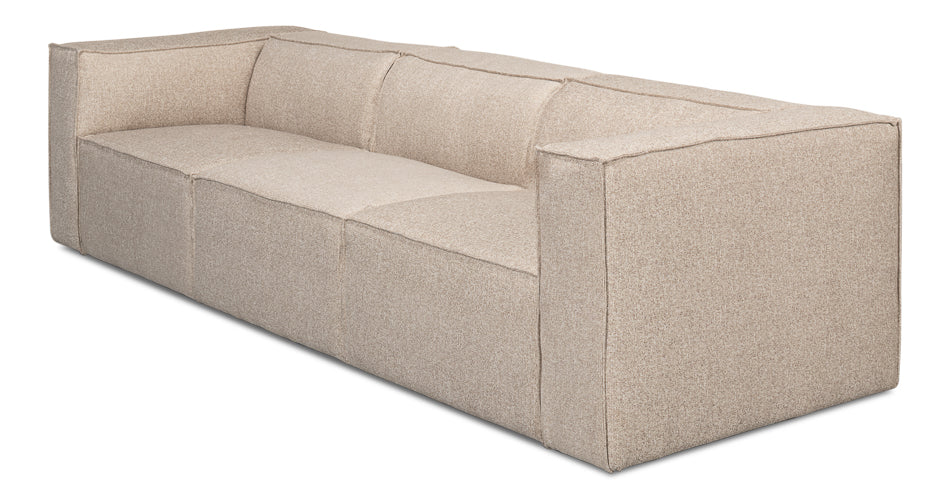 Miles Sofa, Fabric by Sarreid Ltd - view 3