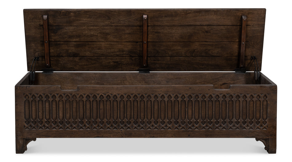 Aarush Trunk by Sarreid Ltd - view 3