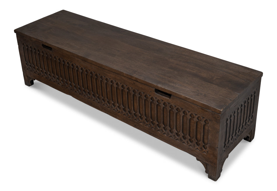 Aarush Trunk by Sarreid Ltd - view 4