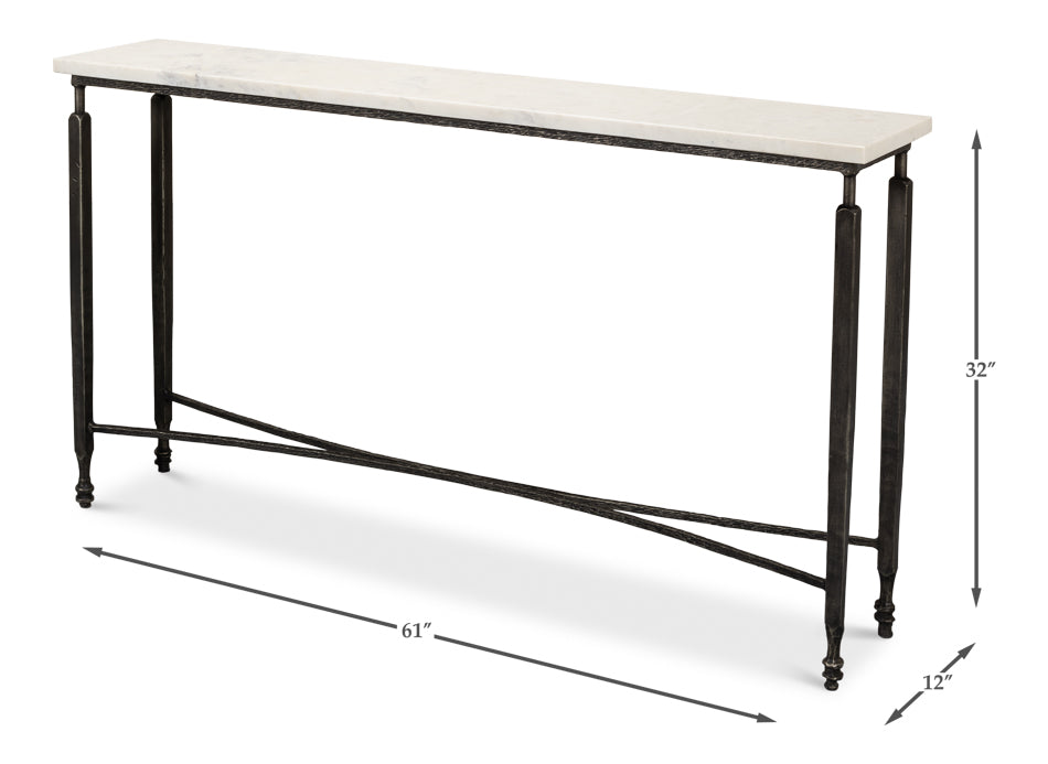 Mykos Console Table by Sarreid Ltd - view 7