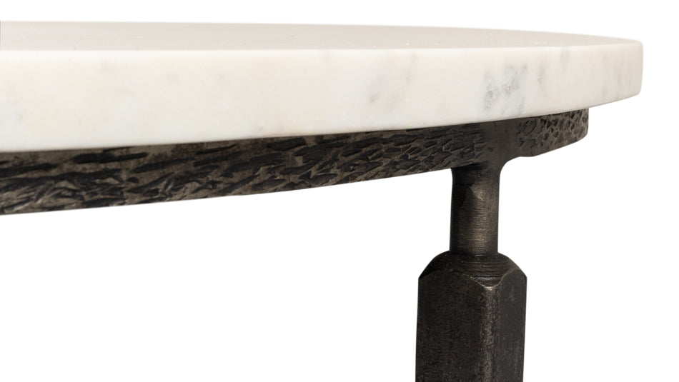 Mykos Round Coffee Table by Sarreid Ltd - view 9