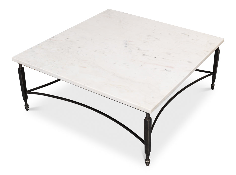 Mykos Square Coffee Table by Sarreid Ltd - view 4
