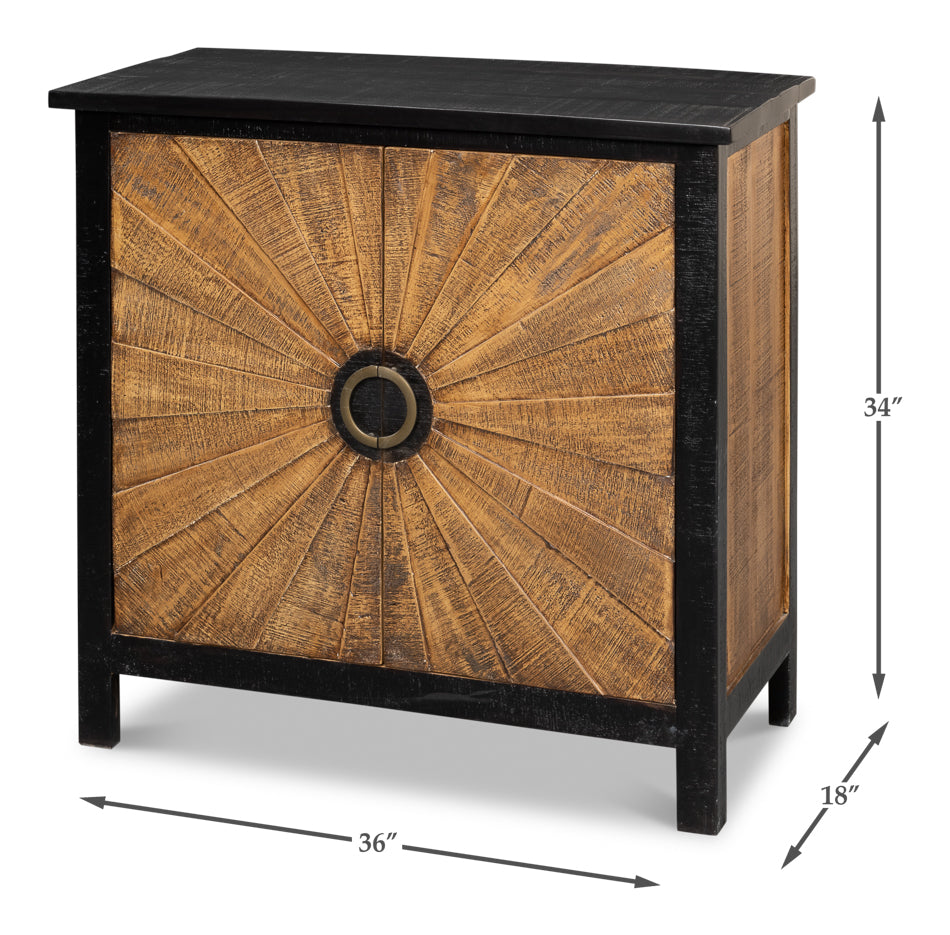 Centrum Two Door Sideboard by Sarreid Ltd - view 7