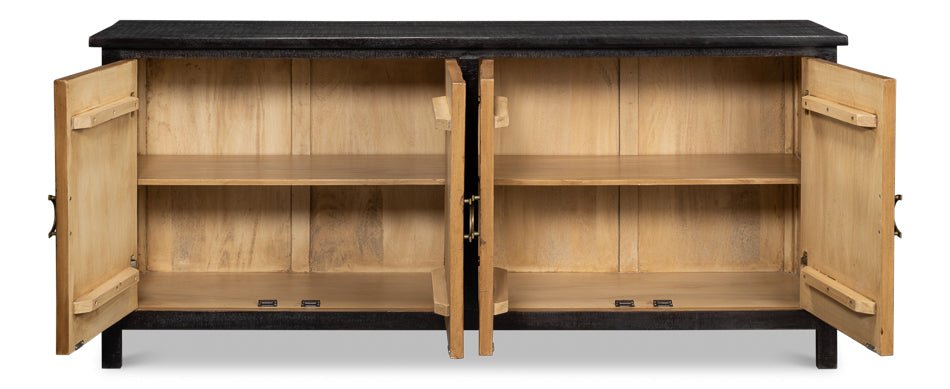 Centrum Four Door Sideboard by Sarreid Ltd - view 3