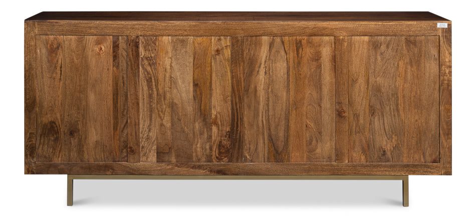 Griglia Four Door Sideboard by Sarreid Ltd - view 8