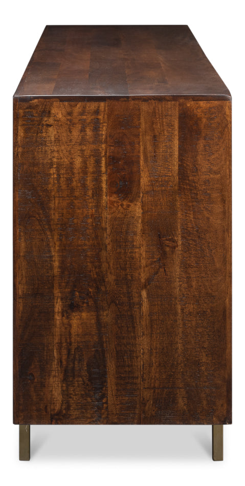 Griglia Four Door Sideboard by Sarreid Ltd - view 9