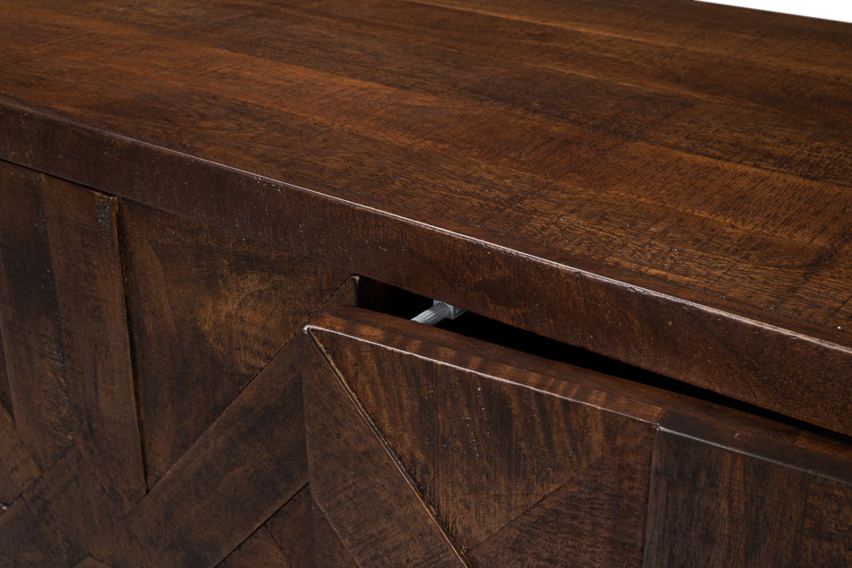 Griglia Four Door Sideboard by Sarreid Ltd - view 10