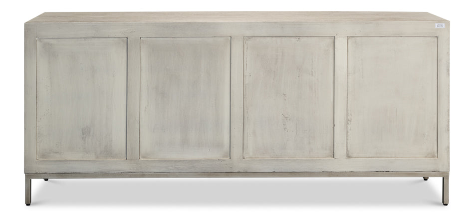 Cubist Four Door Sideboard by Sarreid Ltd - view 8