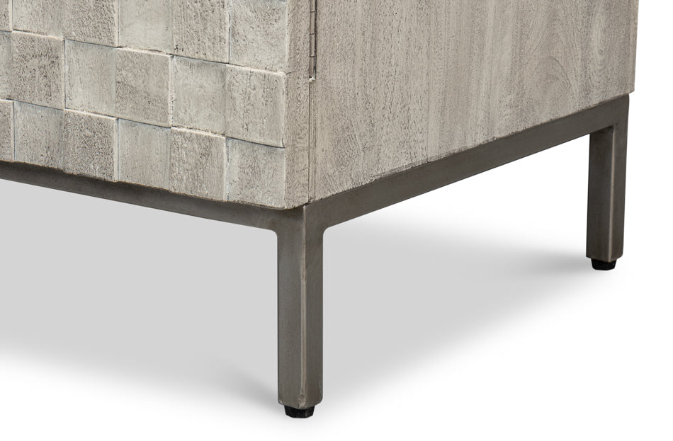 Cubist Four Door Sideboard by Sarreid Ltd - view 11