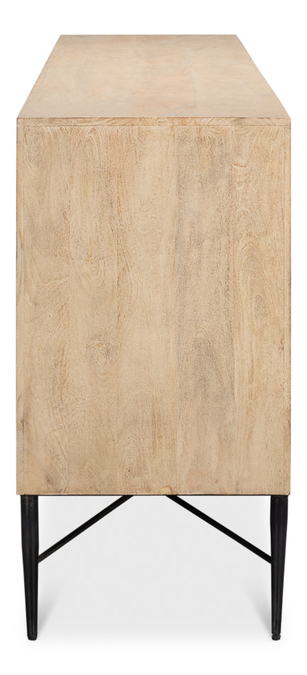 Archie Four Door Sideboard by Sarreid Ltd - view 9
