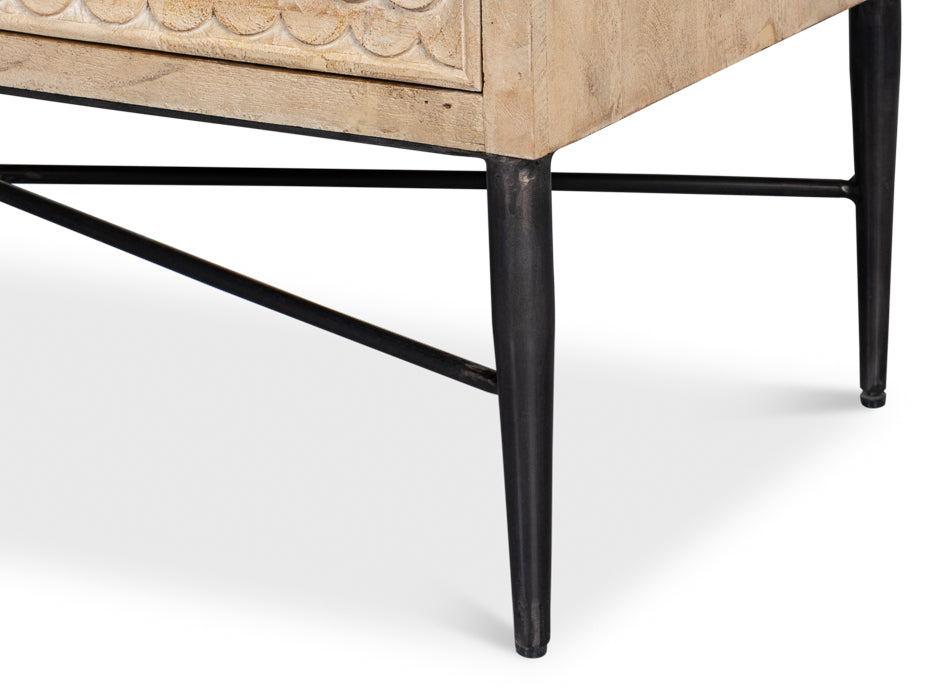 Archie Four Door Sideboard by Sarreid Ltd - view 10