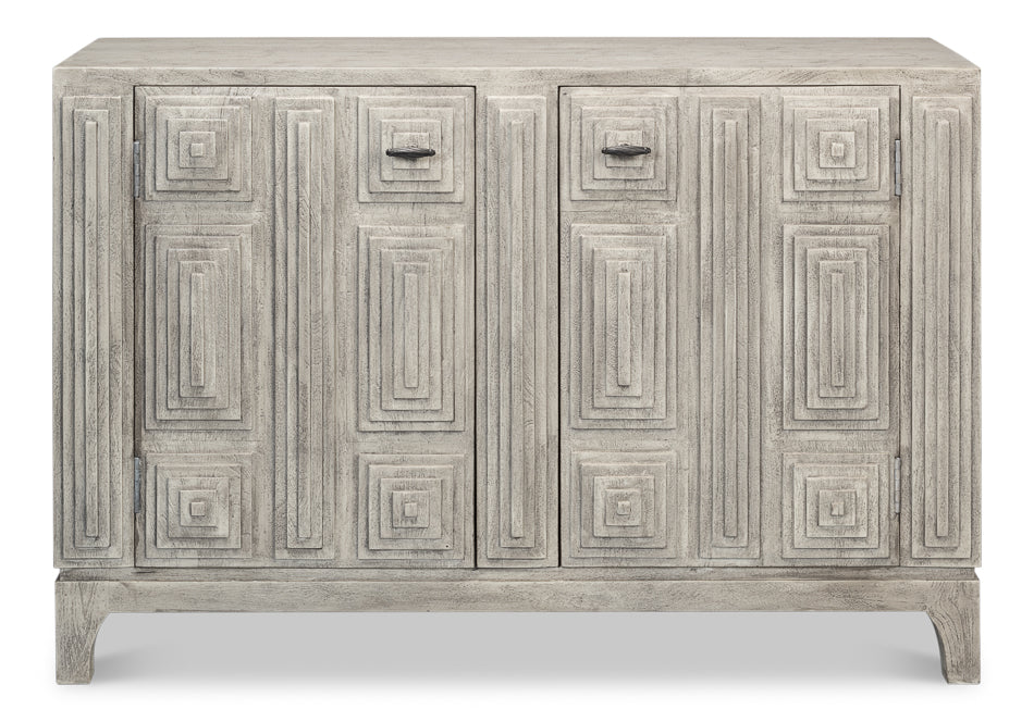Rafina Two Door Sideboard by Sarreid Ltd - view 2