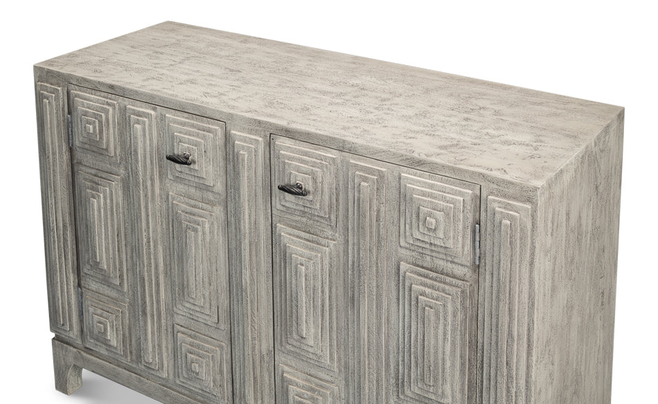 Rafina Two Door Sideboard by Sarreid Ltd - view 4