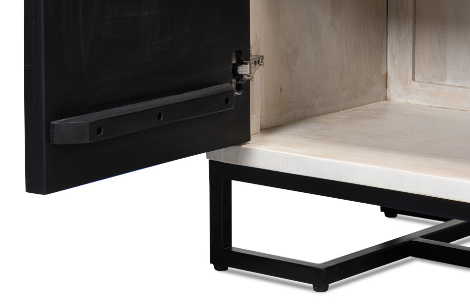 Asiger Four Door Sideboard by Sarreid Ltd - view 11