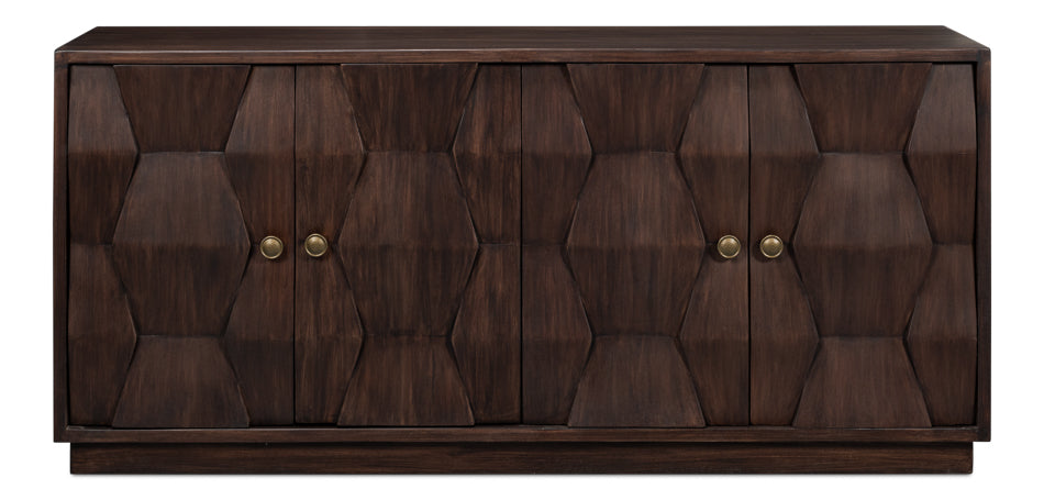 Preston Four Door Sideboard by Sarreid Ltd - view 2