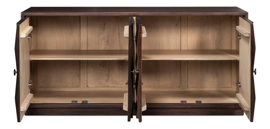 Preston Four Door Sideboard by Sarreid Ltd - view 3