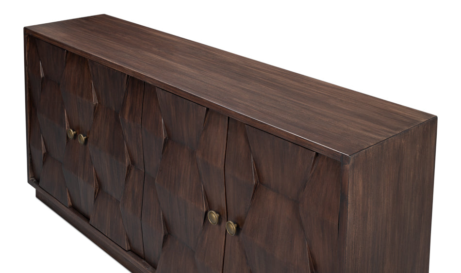 Preston Four Door Sideboard by Sarreid Ltd - view 4