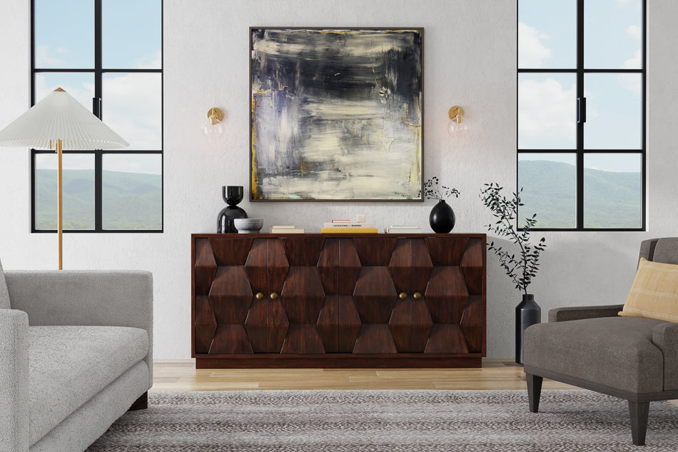 Preston Four Door Sideboard by Sarreid Ltd - view 12
