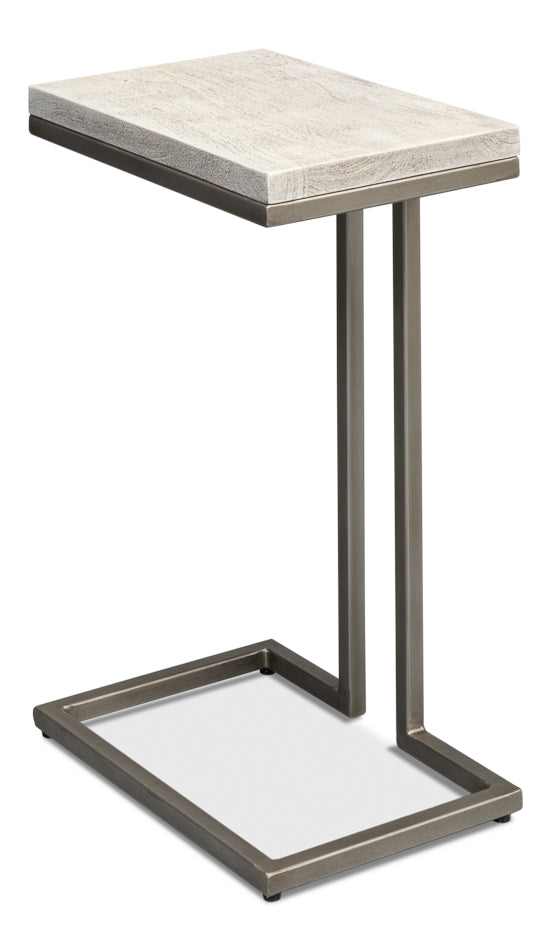 Ponie End Table by Sarreid Ltd - view 3