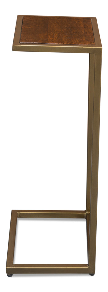 Pablon End Table by Sarreid Ltd - view 3