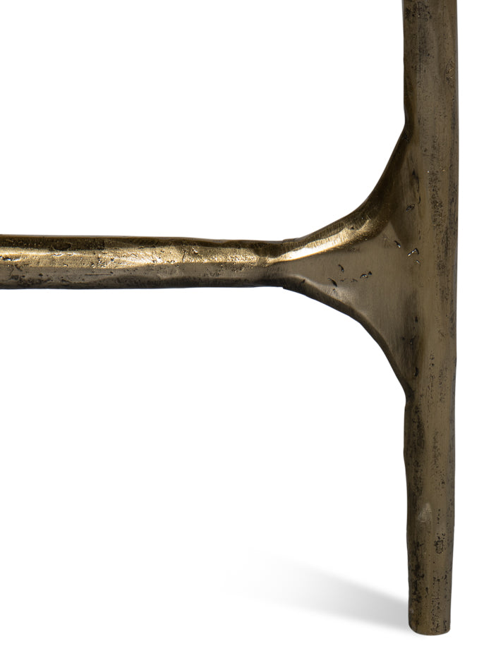 Gimlet Round End Table by Sarreid Ltd - view 10