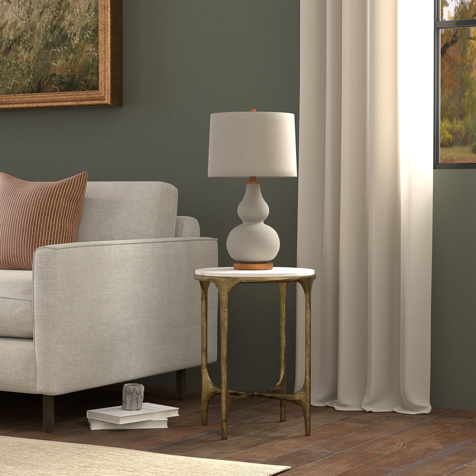 Gimlet Round End Table by Sarreid Ltd - view 12