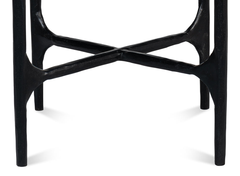 Anapa Round End Table by Sarreid Ltd - view 9