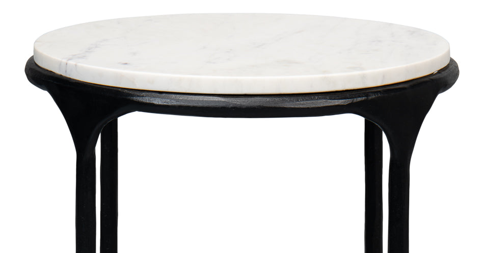 Anapa Round End Table by Sarreid Ltd - view 11