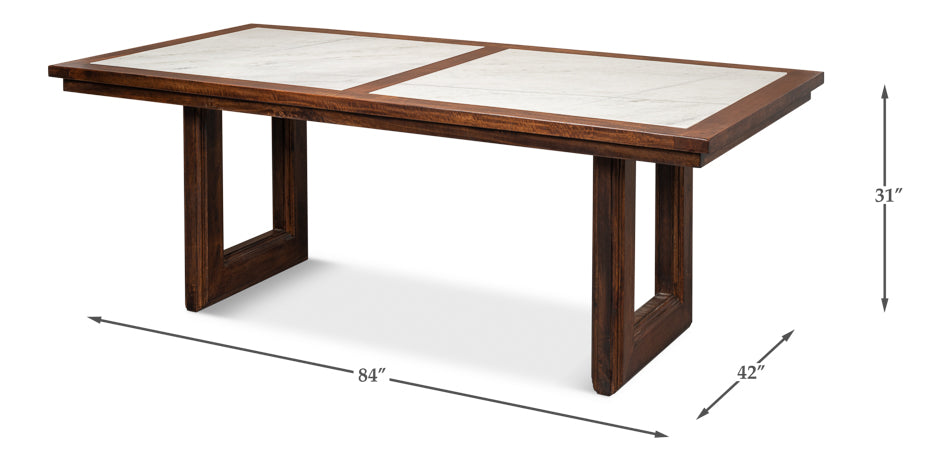 Versatilis Dining Table by Sarreid Ltd - view 7