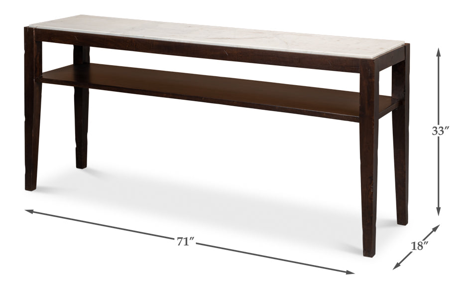 Versatilis Console Table by Sarreid Ltd - view 7