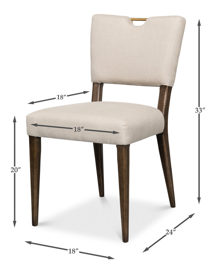 Landon Side Chair by Sarreid Ltd - view 7