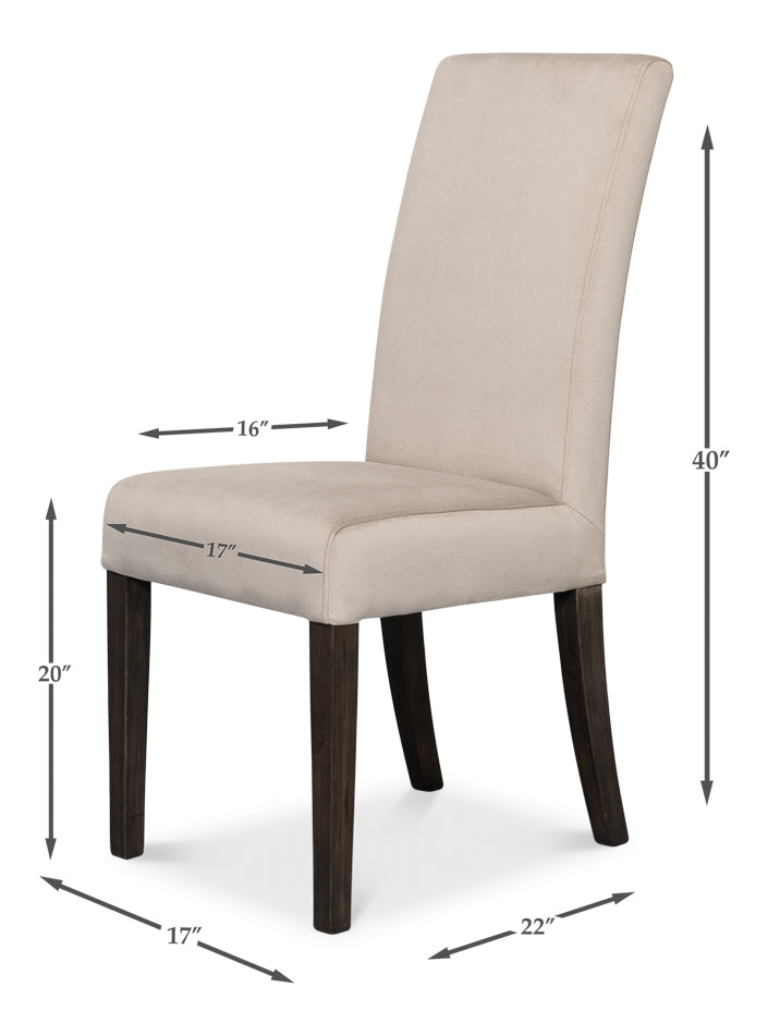 Sawyer Side Chair by Sarreid Ltd - view 7